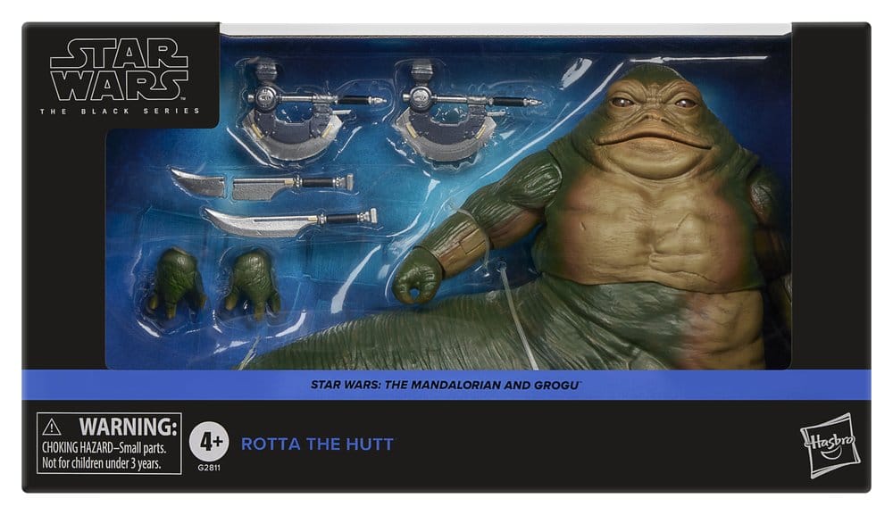 Star Wars: The Mandalorian and Grogu Black Series Action Figure Rotta the Hutt 17 cm 5010996409041