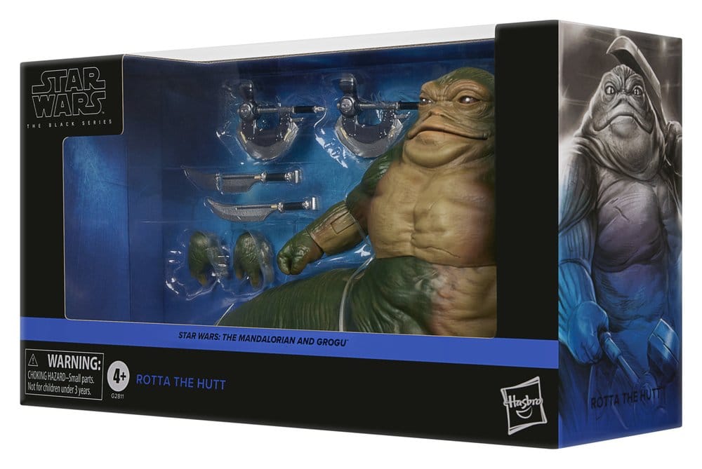 Star Wars: The Mandalorian and Grogu Black Series Action Figure Rotta the Hutt 17 cm 5010996409041