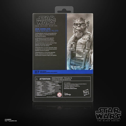 Star Wars: The Mandalorian & Grogu Black Series Action Figure Garazeb “Zeb” Orrelios 15 cm 5010996405005