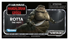 Star Wars: The Mandalorian and Grogu Vintage Collection Action Figure Rotta the Hutt 10 cm 5010996407269