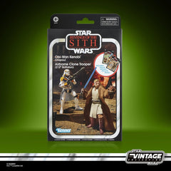 Star Wars Episode III Vintage Collection Action Figure 2-Pack Obi-Wan Kenobi & Airborne Clone Trooper 10 cm 5010996398048