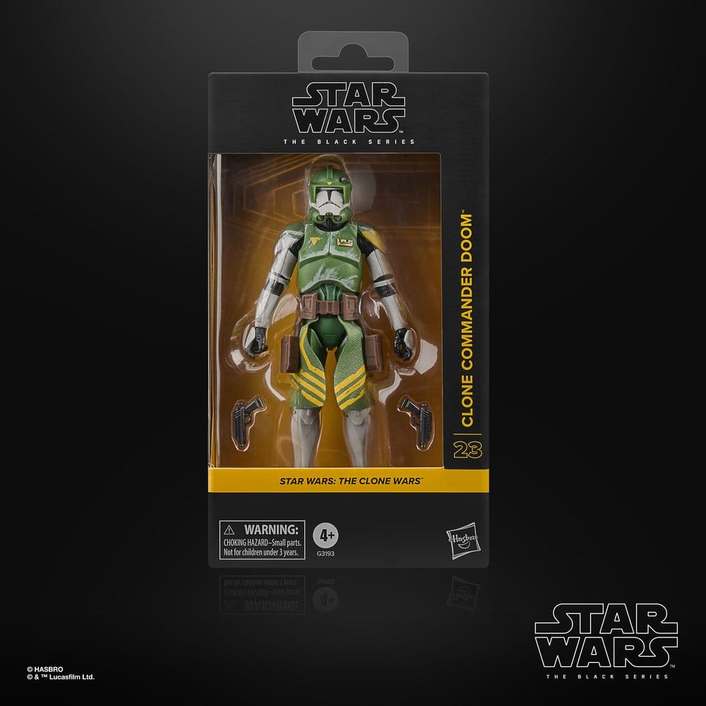 Star Wars: The Clone Wars Black Series Action Figure Clone Commander Doom 15 cm 5010996401069