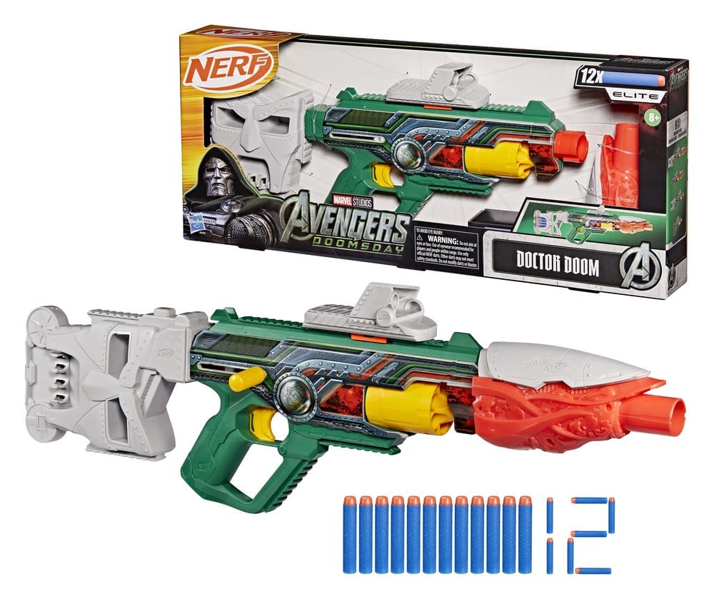 Avengers: Doomsday NERF Dart Blaster Doctor Doom 5010996365804
