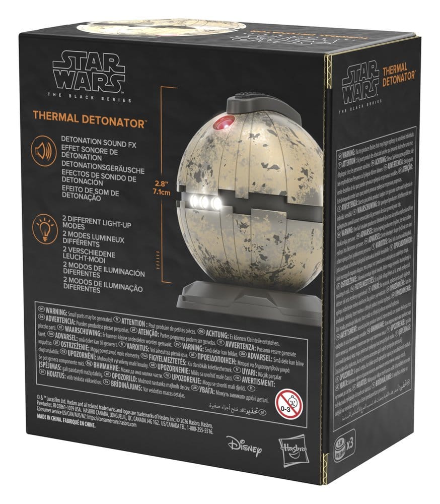Star Wars Episode VI Black Series Electronic Thermal Detonator 5010996417411