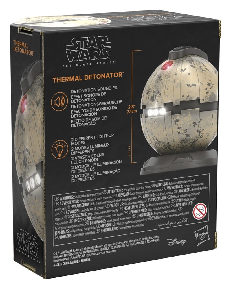 Star Wars Episode VI Black Series Electronic Thermal Detonator 5010996417411