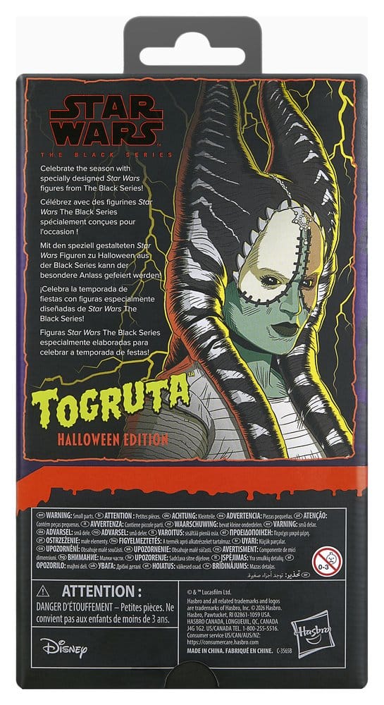 Star Wars Black Series Action Figure Togruta (Halloween Edition) 15 cm 5010996409140