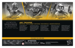 Star Wars: The Clone Wars Black Series Action Figure 3-Pack ARC Trooper Havoc, Colt & Blitz 15 cm 5010996403551