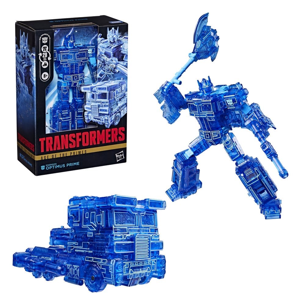 Transformers Age of the Primes Voyager Class Action Figure Energon Optimus Prime 17 cm 5010996413994