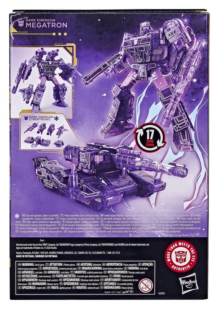 Transformers Age of the Primes Voyager Class Action Figure Dark Energon Megatron 17 cm 5010996404084