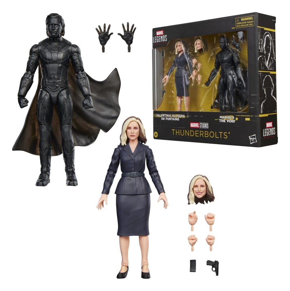 Thunderbolts Marvel Legends Action Figure 2-Pack Valentina Allegra de Fontaine & Marvel's The Void 15 cm 5010996407276