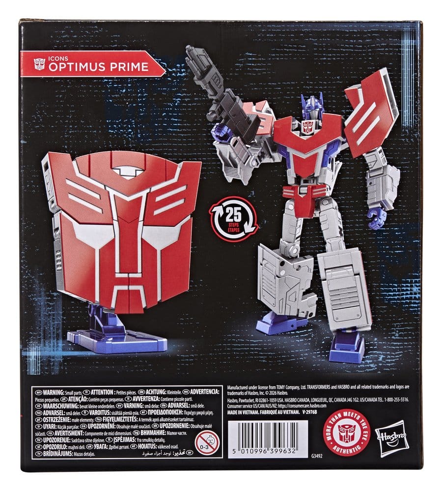 Transformers Icons Voyager Class Action Figure Optimus Prime 17 cm 5010996399649