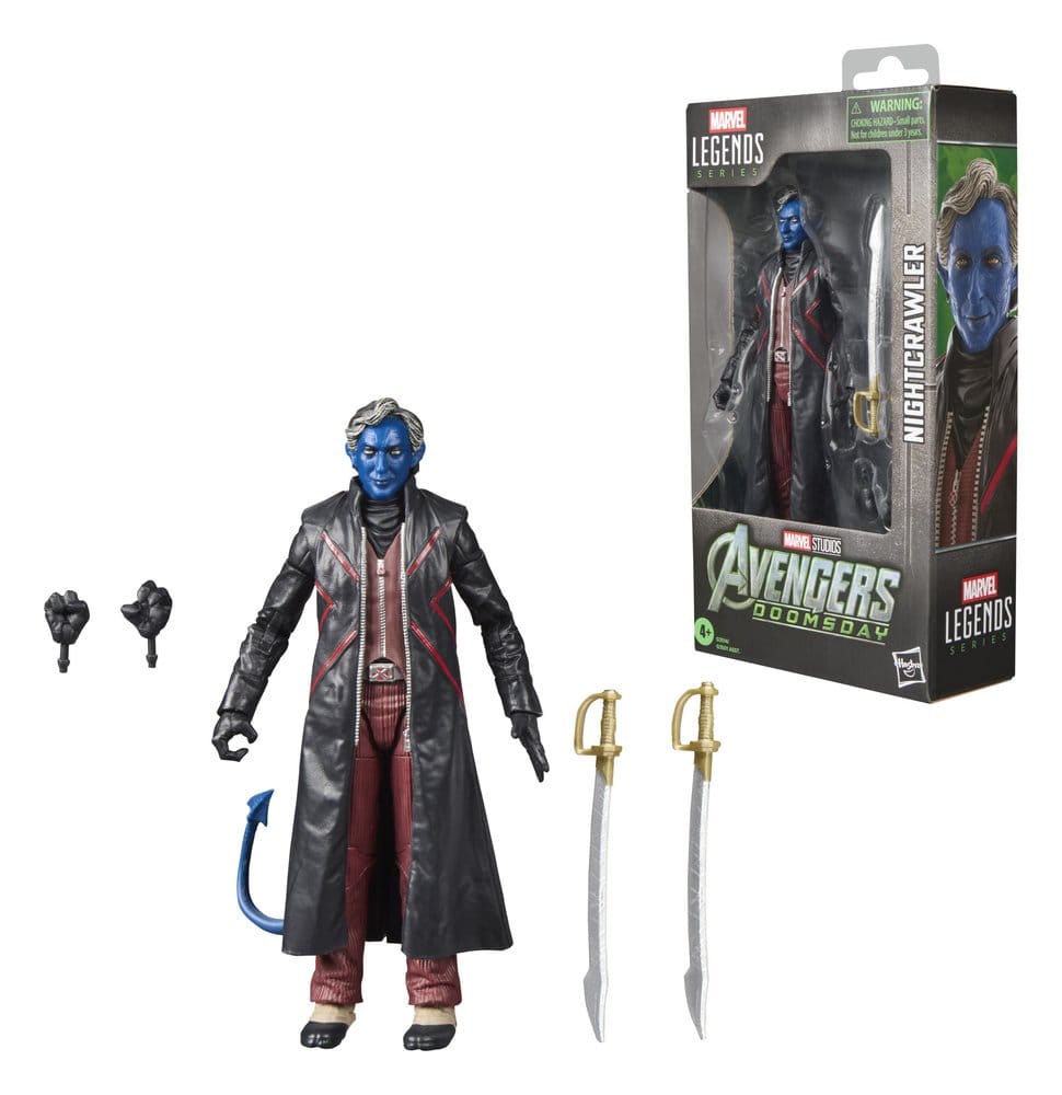 Avengers: Doomsday Marvel Legends Action Figure Nightcrawler 15 cm 5010996407498