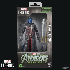 Avengers: Doomsday Marvel Legends Action Figure Nightcrawler 15 cm 5010996407498