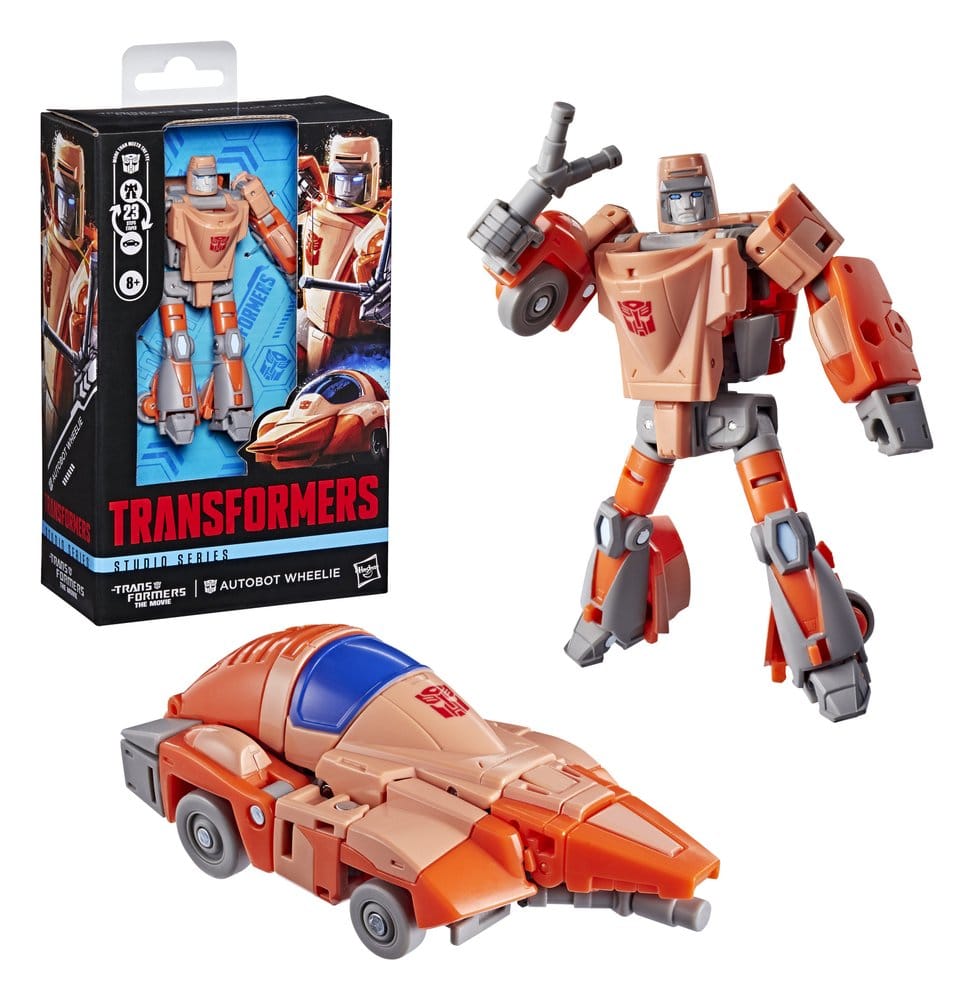 The Transformers: The Movie Transformers Studio Series Deluxe Class Action Figure Autobot Wheelie 11 cm 5010996447784