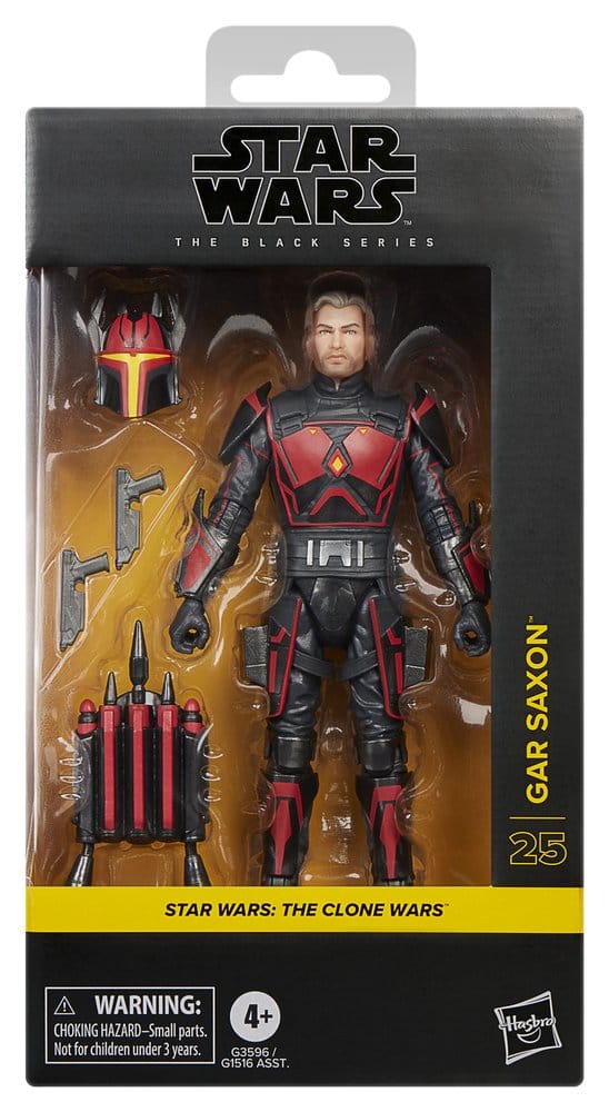 Star Wars: The Clone Wars Black Series Action Figure Gar Saxon 15 cm 5010996421098