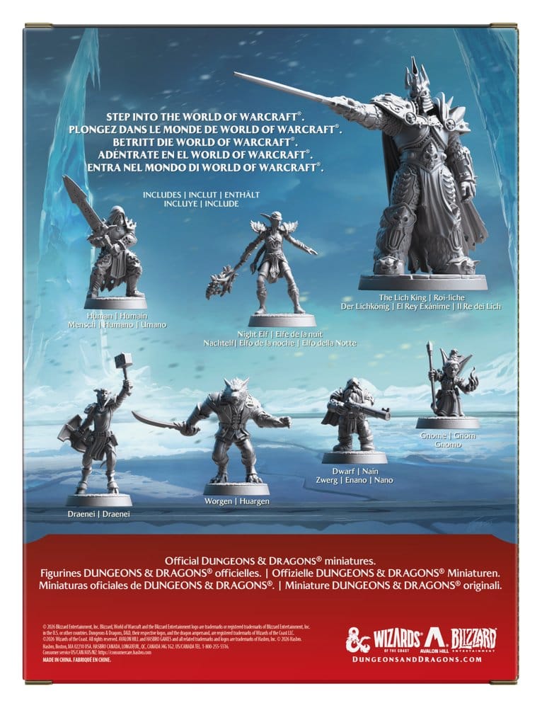 Dungeons & Dragons x World of Warcraft Miniatures Set 2 5010996473486