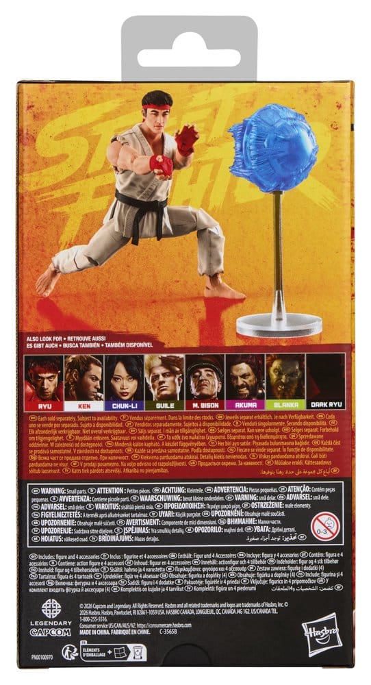 Street Fighter Action Figure Ryu 15 cm 5010996454867