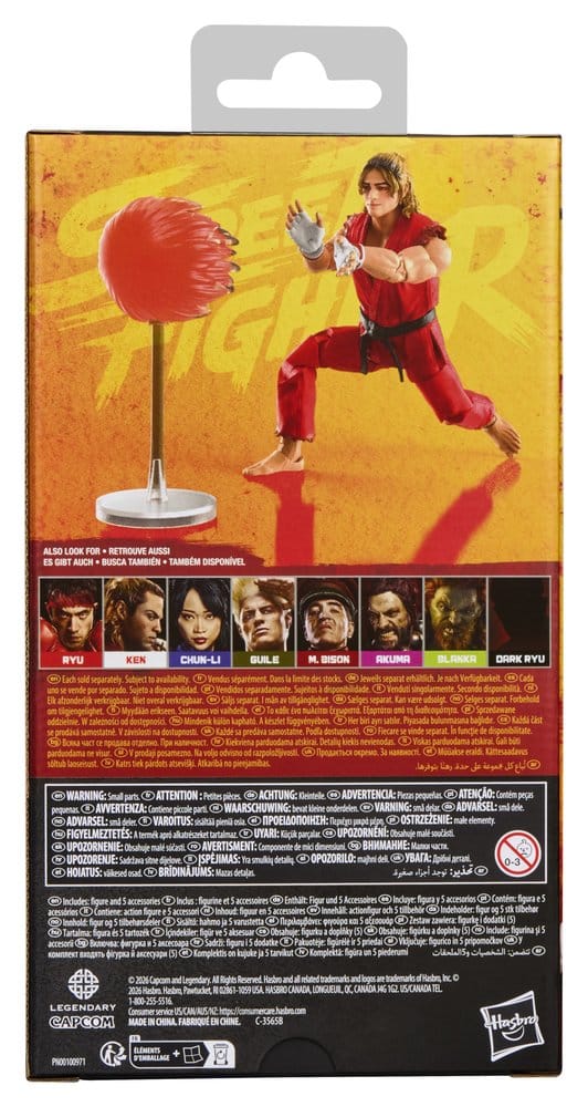 Street Fighter Action Figure Ken 15 cm 5010996454874