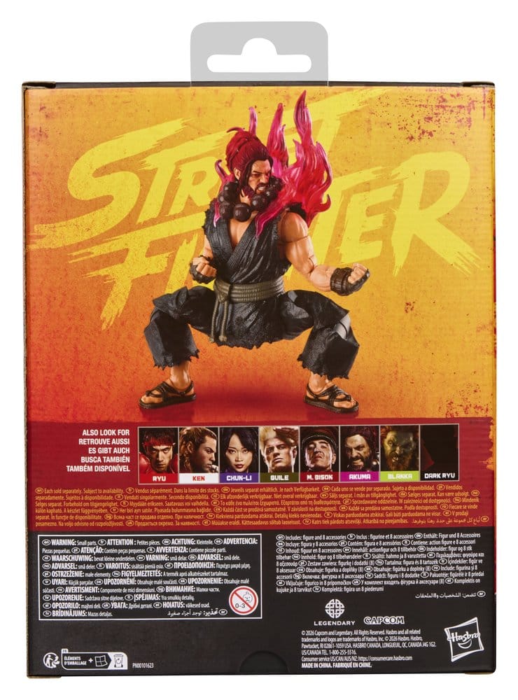 Street Fighter Action Figure Akuma 15 cm 5010996454805