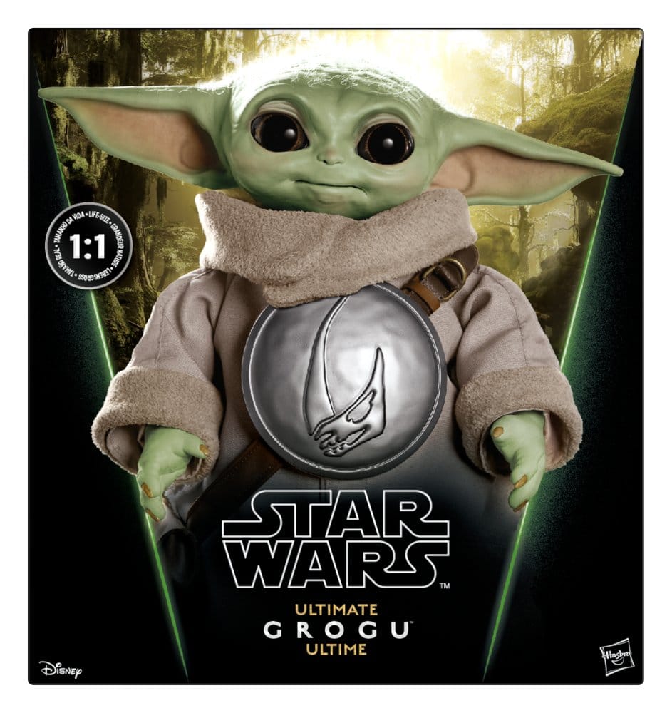 Star Wars Animatronische Life-Size-Figur Ultimate Grogu 37 cmStar Wars Animatronic Life-Size Figure Ultimate Grogu 37 cmStar Wars figurine animatronique 1/1 Ultimate Grogu 37 cmStar Wars Figura animatrónica tamaño real Ultimate Grogu 37 cm 5010996468093