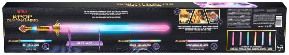 KPop Demon Hunters Rumi Sain-Geom Premium Electronic Sword 5010996491770