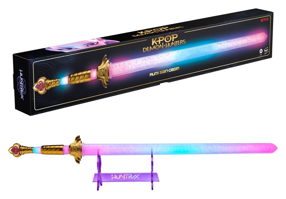 KPop Demon Hunters Rumi Sain-Geom Premium Electronic Sword 5010996491770