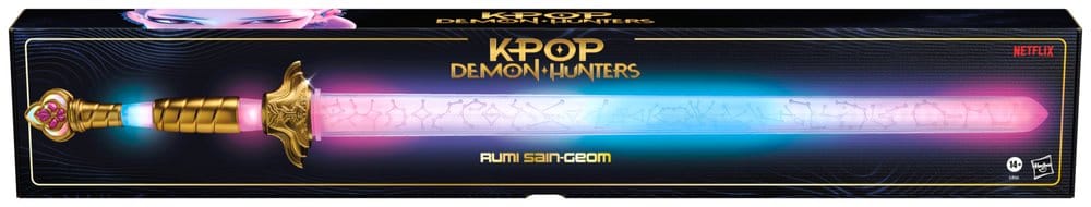 KPop Demon Hunters Rumi Sain-Geom Premium Electronic Sword 5010996491770