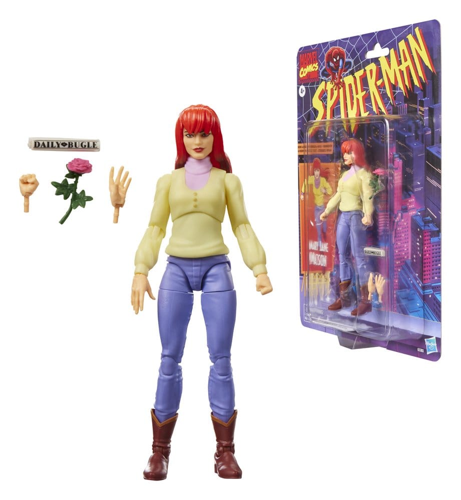 Spider-Man Marvel Legends Action Figure Mary Jane Watson 15 cm 5010996472984
