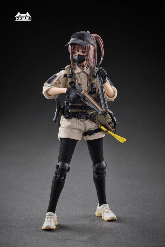 Pocket Art Action Action Figure 1/12 PA006 Reizei Hiyo the Security 15 cm 6975499680580