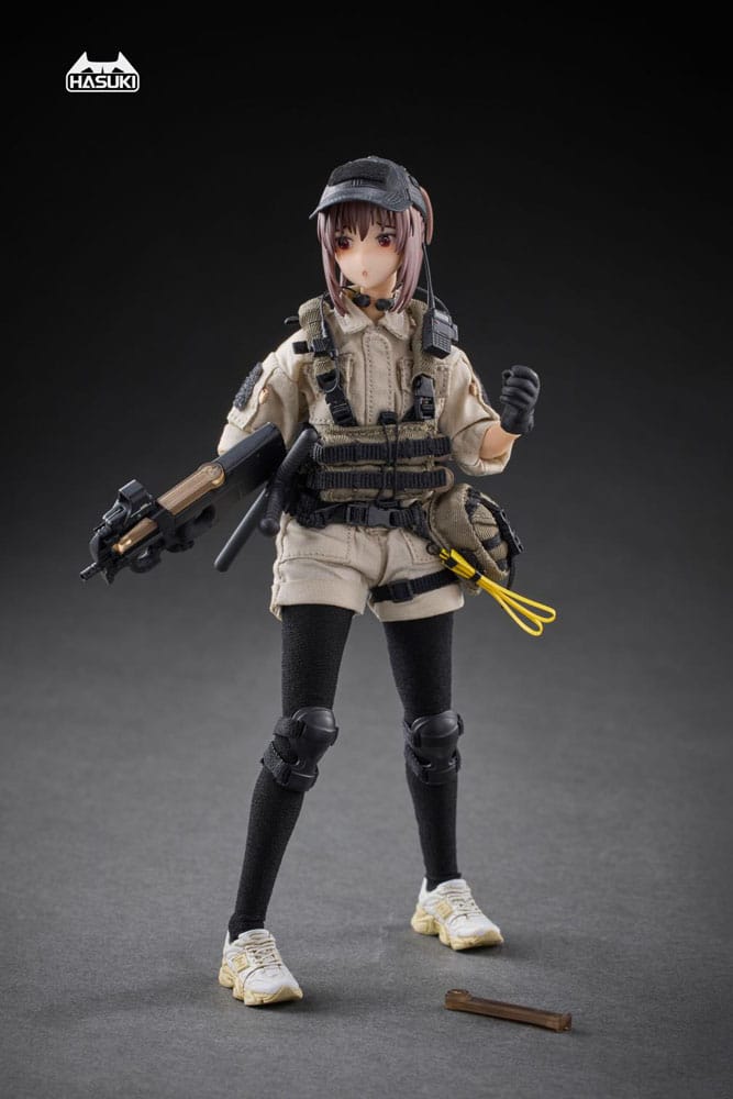 Pocket Art Action Action Figure 1/12 PA006 Reizei Hiyo the Security 15 cm 6975499680580