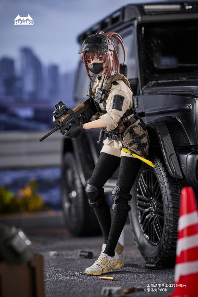 Pocket Art Action Action Figure 1/12 PA006 Reizei Hiyo the Security 15 cm 6975499680580