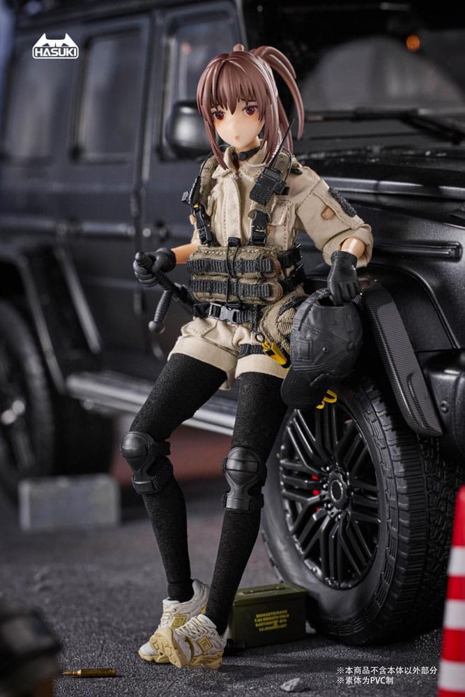 Pocket Art Action Action Figure 1/12 PA006 Reizei Hiyo the Security 15 cm 6975499680580