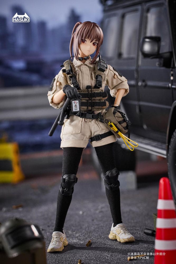 Pocket Art Action Action Figure 1/12 PA006 Reizei Hiyo the Security 15 cm 6975499680580