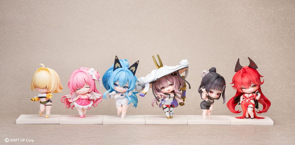 Goddess of Victory: Nikke SAC Series Mini Figures 6-Pack Chibi Vol. 2 10 cm 6974982160929