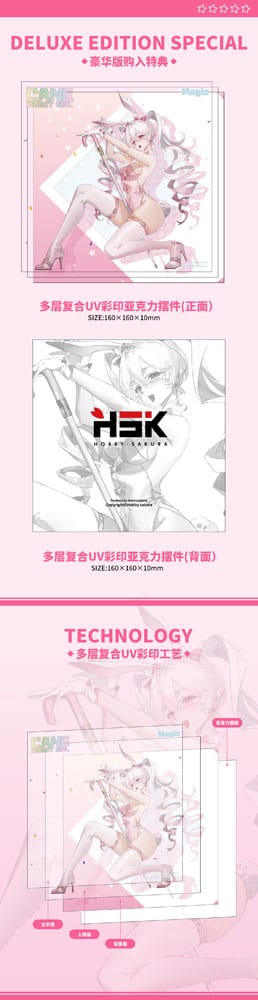 Original Character PVC Statue 1/6 Cane Rabbit Girl Deluxe Edition 22 cm      6974982161230