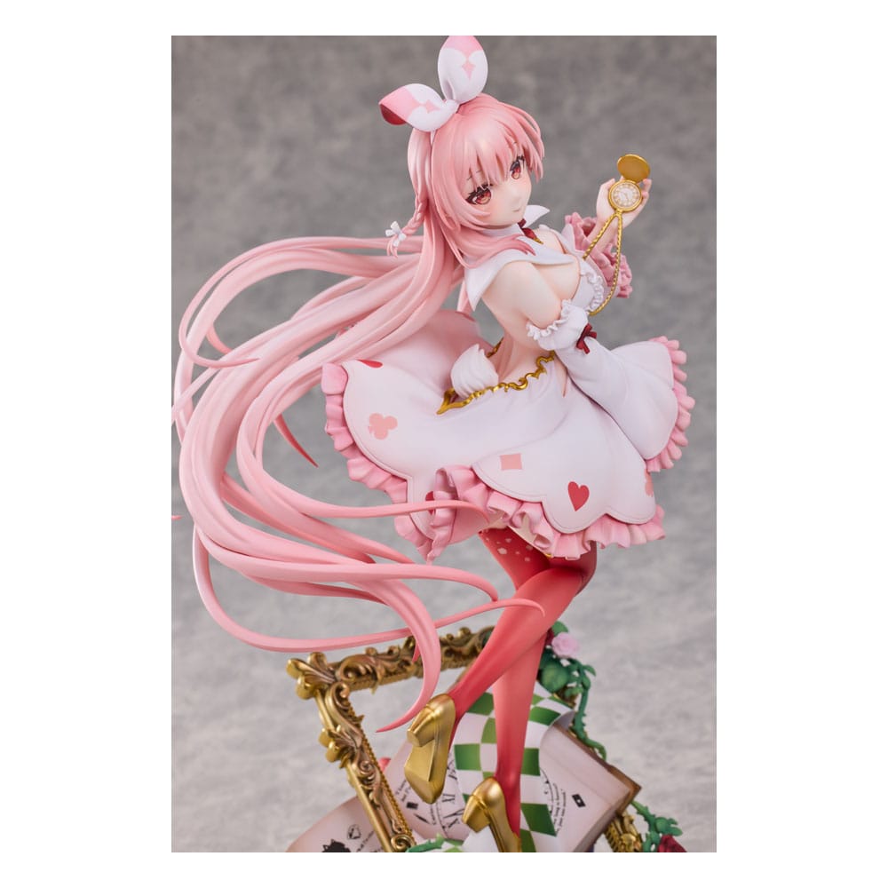 Original Character PVC Statue 1/7 White Rabbit Rosu Wonderland Ver. Illustrated by Rosuuri Deluxe Edition 29 cm 6974982161247