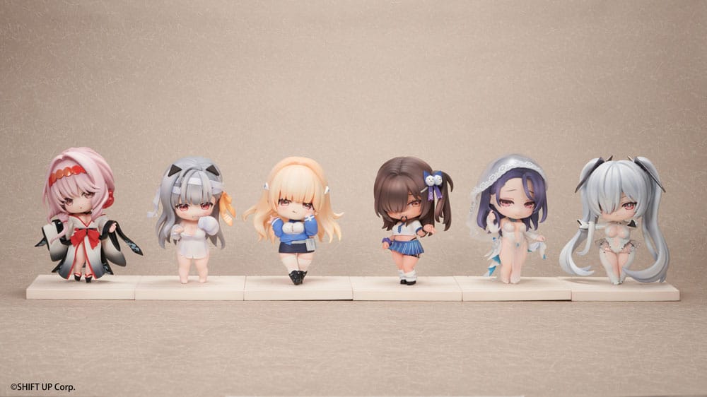 Goddess of Victory: Nikke SAC Series Mini Figures 6-Pack Chibi Vol. 3 10 cm    6974982161278