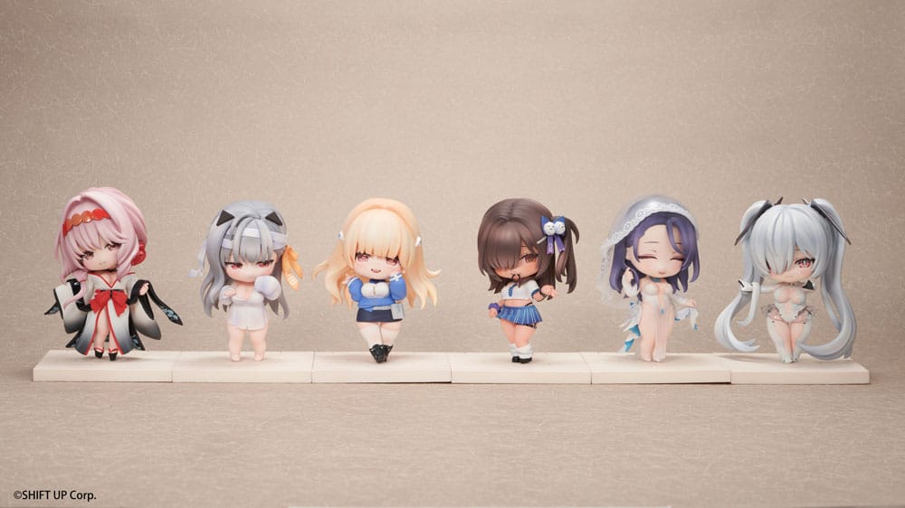 Goddess of Victory: Nikke SAC Series Mini Figures 6-Pack Chibi Vol. 3 10 cm    6974982161278