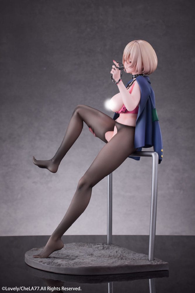 Original IllustrationPVC Statue 1/6 Naughty Police Woman Illustration by CheLA77 DX Edition 24 cm  4582798610020