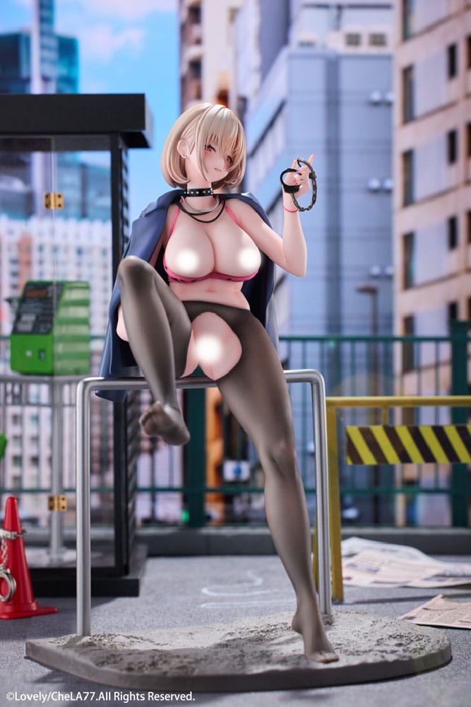 Original IllustrationPVC Statue 1/6 Naughty Police Woman Illustration by CheLA77 DX Edition 24 cm  4582798610020