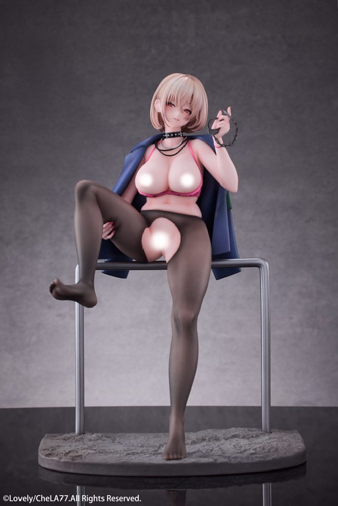 Original IllustrationPVC Statue 1/6 Naughty Police Woman Illustration by CheLA77 DX Edition 24 cm  4582798610020