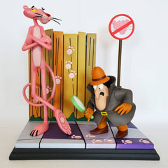 The Pink Panther Statue Pink Panther & The Inspector 41 cm 0727785110815