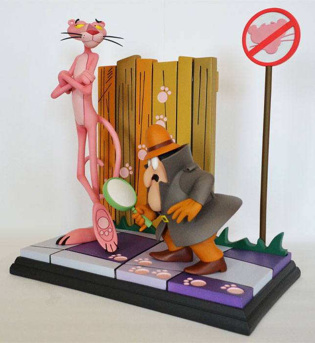 The Pink Panther Statue Pink Panther & The Inspector 41 cm 0727785110815