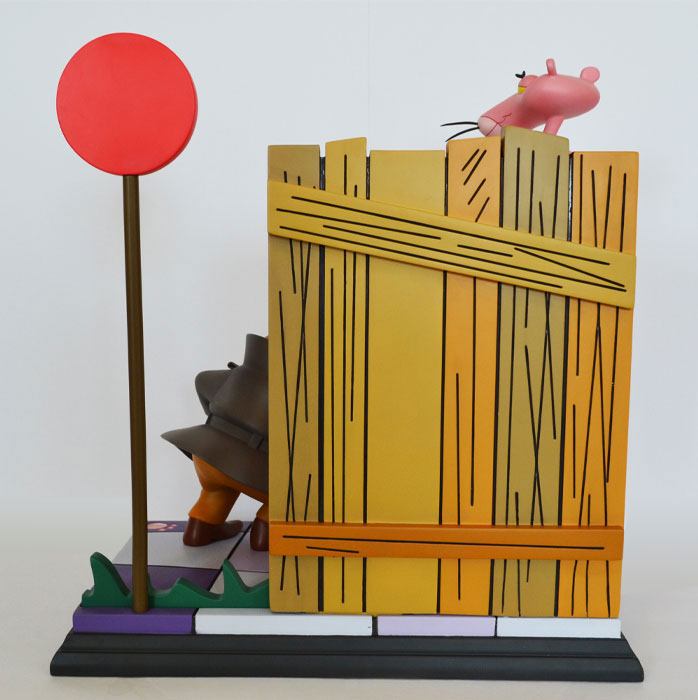 The Pink Panther Statue Pink Panther & The Inspector 41 cm 0727785110815