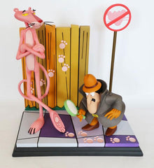 The Pink Panther Statue Pink Panther & The Inspector 41 cm 0727785110815