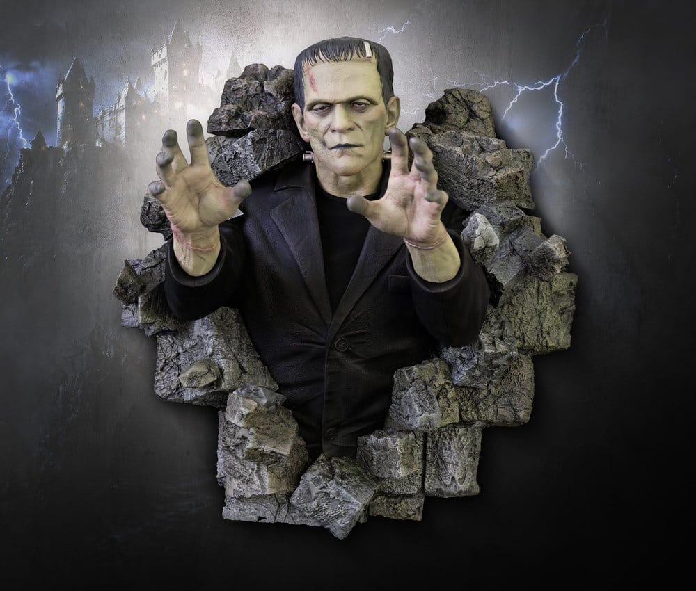 Frankenstein Wall Mount 1/1 Boris Karloff as Frankenstein's Monster 94 x 94 cm 0798118011987