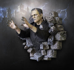 Frankenstein Wall Mount 1/1 Boris Karloff as Frankenstein's Monster 94 x 94 cm 0798118011987