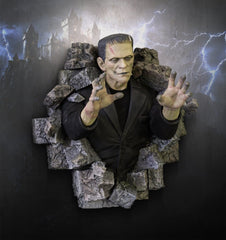 Frankenstein Wall Mount 1/1 Boris Karloff as Frankenstein's Monster 94 x 94 cm 0798118011987