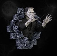 Frankenstein Wall Sculpture Classic Horror Edition Lifesize 94 cm 0798118012137