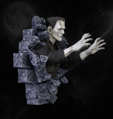 Frankenstein Wall Sculpture Classic Horror Edition Half Scale 48 cm 0798118012144